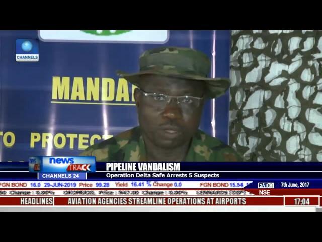 Pipeline Vandalism: Operation Delta Safe Arrests Five Suspects