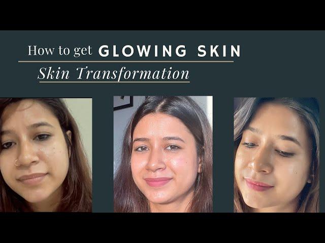 How to get Glowing Skin | Glass Skin Challenge | Glowing Skincare Routine #skincare #glowingskin