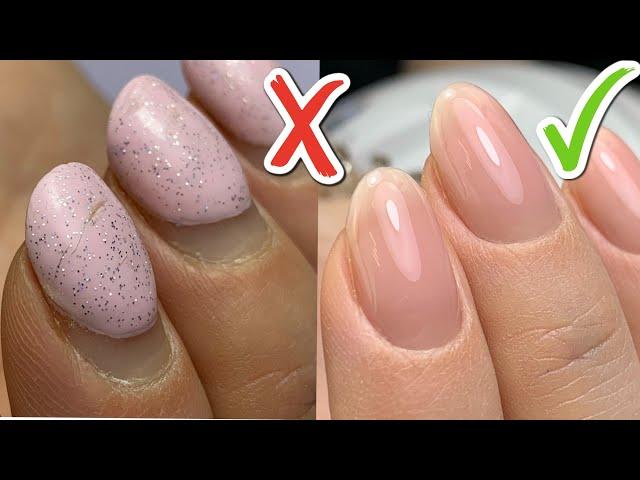 Hard Gel Nail Overlay Do's and Dont's | Nail Shape Transformation