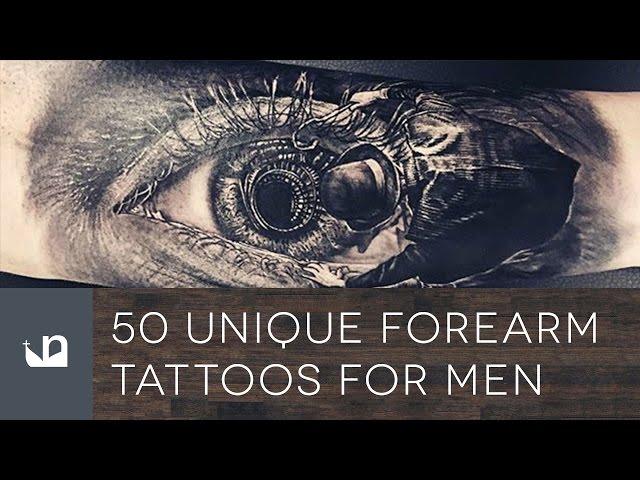 50 Unique Forearm Tattoos For Men