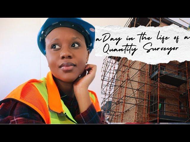 A Day in The Life of a Quantity Surveyor| spend Friday with me |#vlogmas episode 1