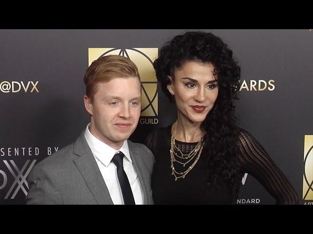 Noel Fisher & Layla Alizada arrive at Art Directors Guild Awards 2016 Red Carpet