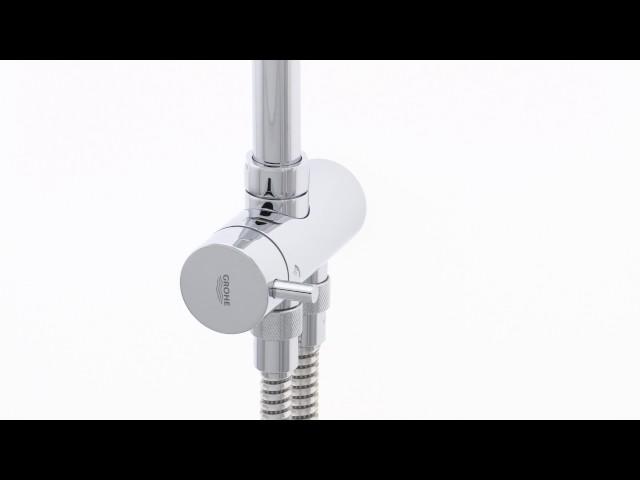 Душевая система GROHE New Tempesta Cosmopolitan 200