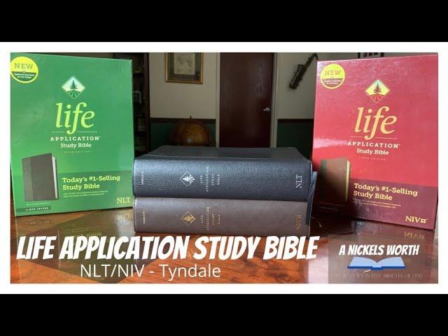 Life Application Study Bible NIV/NLT Third Edition