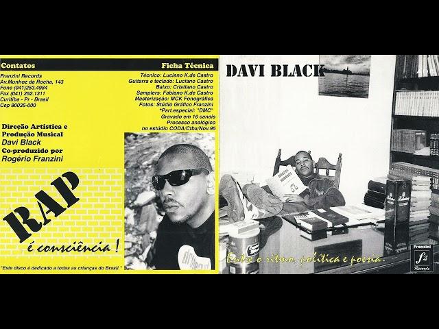 d(-_-)b Davi black entre o ritmo politica e poesia 1995