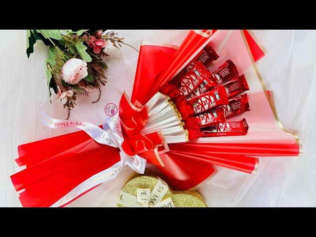 Kitkat Bouquet Tutorial / Chocolate Bouquet Tutorial / Bouquet Tutorial