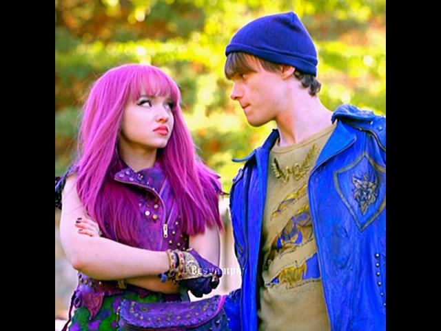 but you belong to me.... #descendants #mal #ben #kaledits #desvampire