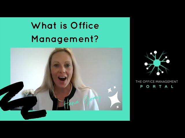 What is Office Management?