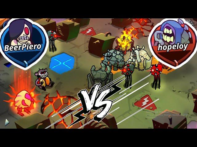 TOP1 vs TOP2 | hopeloy VS BeerPiero | Phobies tactic battle