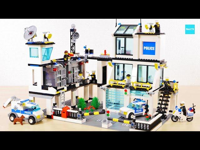 レゴ シティ 警察署 7744 ／ LEGO City Police Headquarters Speed Build & Review