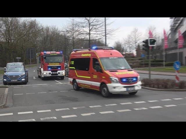 Neuer ELW + TLF 4000 Feuerwehr Recklinghausen (2 Perspektiven)