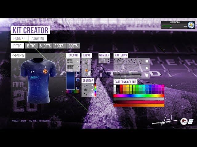 "FIFA 20" Concept Design | Kit Creator "Concept" Speed Art "