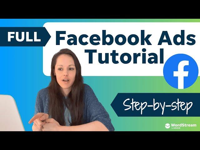 Facebook Ads Tutorial  2023 - How to Advertise on Facebook for Beginners