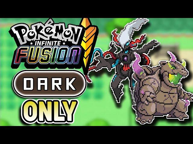 Pokémon Infinite Fusion Challenge, Dark! (Fan Game)