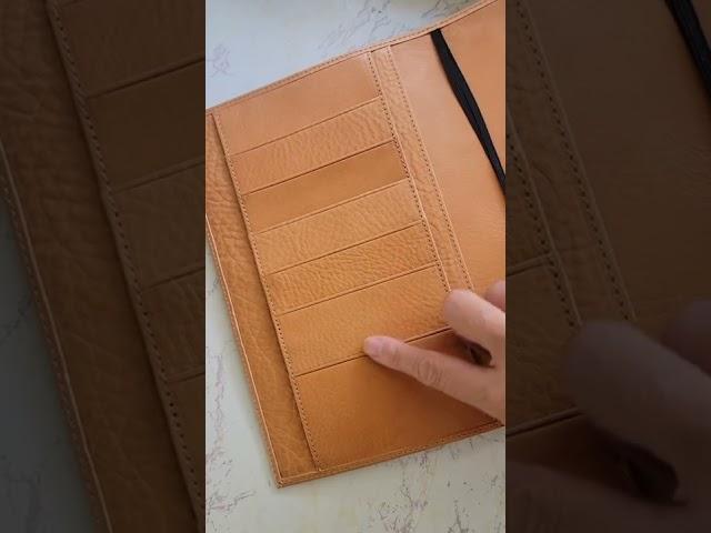 First look: Moterm A5 Full Grain Vegetable Tan Apricot Cover