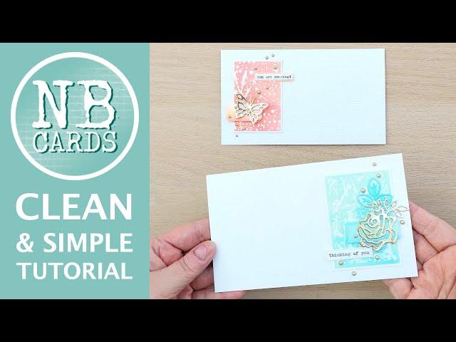 Same Techniques - Different Cards | Clean and Simple Card Tutorial  [2024/10]