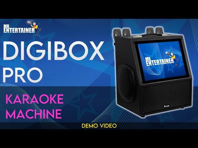 Mr Entertainer Digibox Pro Karaoke Machine Demo