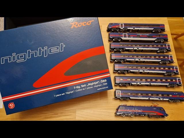 [Unboxing / Review] Roco ÖBB Nightjet