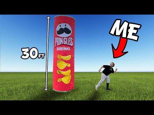 I Built The Worlds BIGGEST Pringle Can