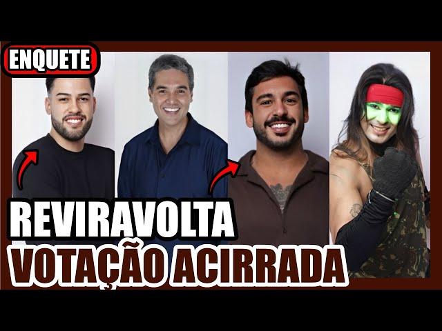  MUDOU TUDO? ENQUETE ATUALIZADA APONTA QUEM SERÁ CAMPEÃO: HADAD, KAIO, RAMBO? A GRANDE CONQUISTA 2