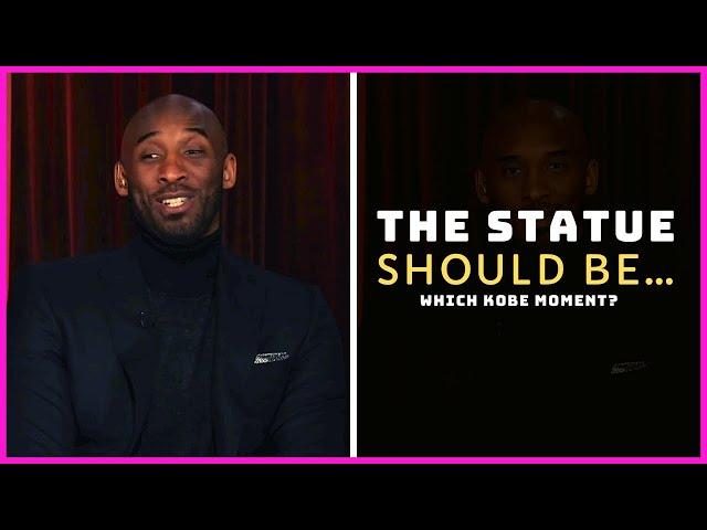 Kobe on What His Statue Should Look Like