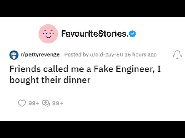 Friends called me a Fake Engineer, I bought their dinner