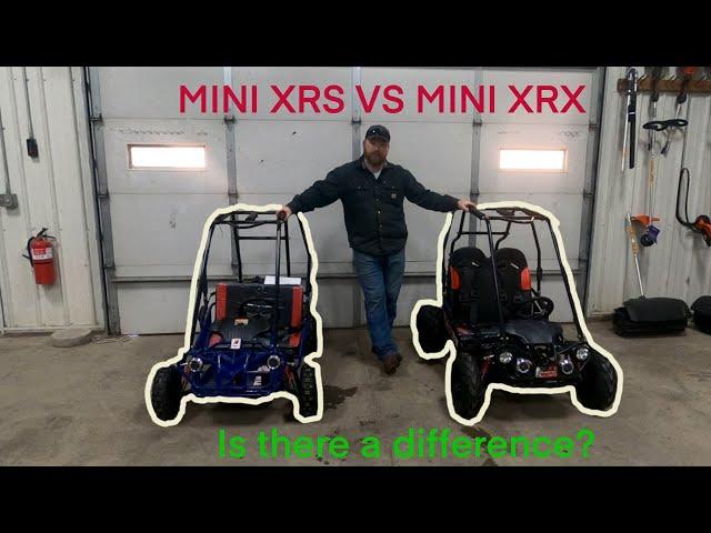 TrailMaster Mini XRS vs MINI XRX: Is there a difference, WATCH BEFORE YOU BUY: GOKARTMASTERS.COM