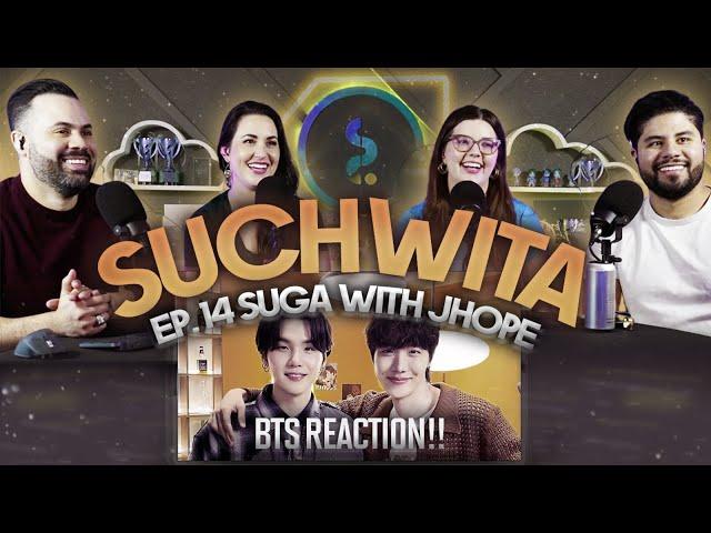 BTS "Suchwita Ep. 14 Suga with J - Hope" Reaction - Deep thoughts and laughter   | Couples React