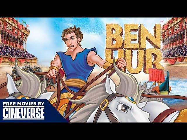 Ben Hur | Full Family Drama Animated Movie | Charlton Heston | Free Movies By Cineverse