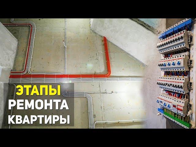 ЭТАПЫ РЕМОНТА КВАРТИРЫ: электрика, сантехника и кондиционирование