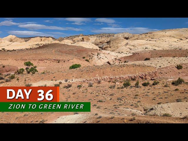 DAY 36: Wild Horse Canyon & Along the Dry Reef | Zion to Green River Hike VLOG