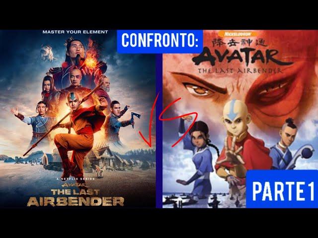 CONFRONTO:Avatar la leggenda di Aang-Netflix vs Serie Animata (Parte 1)