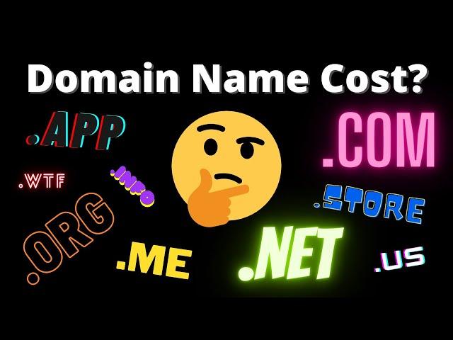 How Much Should You Pay for a Domain Name? (50 domain name prices compared)