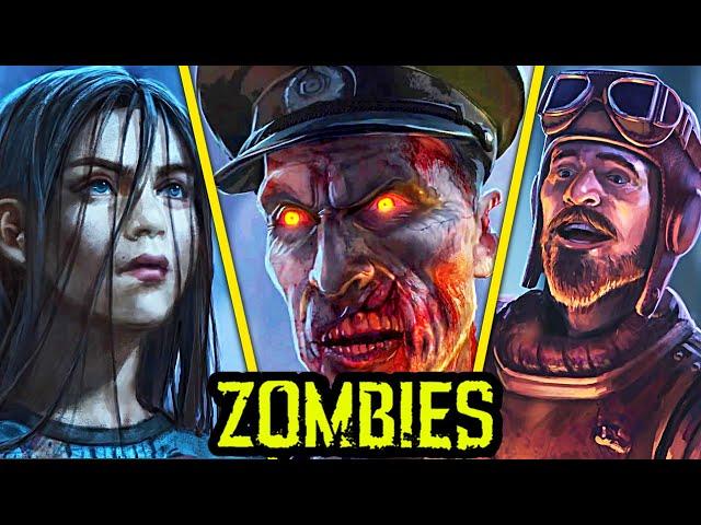 BLACK OPS 4 ZOMBIES: THE MOVIE (Aether Story) - ALL EASTER EGG CUTSCENES, INTROS AND FULL STORYLINE