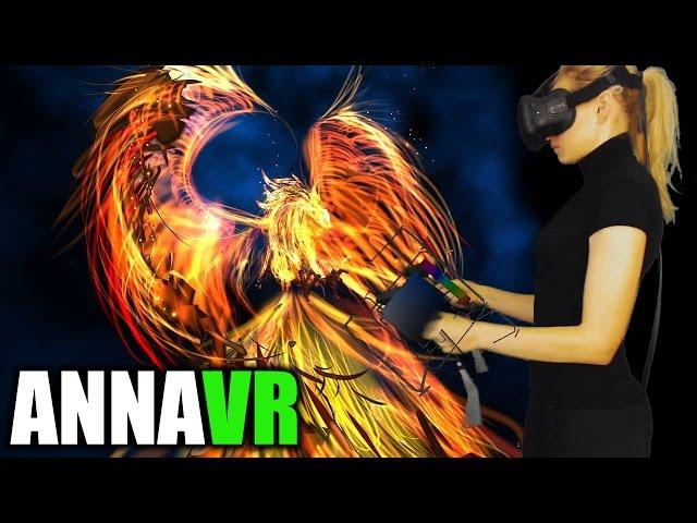 Phoenix painted in virtual reality with Tilt Brush