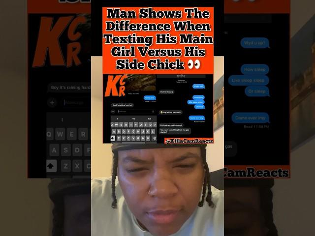 Man Shows The Difference When Texting his Main Girl vs His Side Chick 