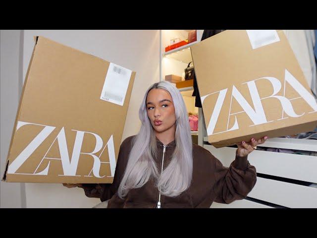 *huge* zara try on haul  october 2024