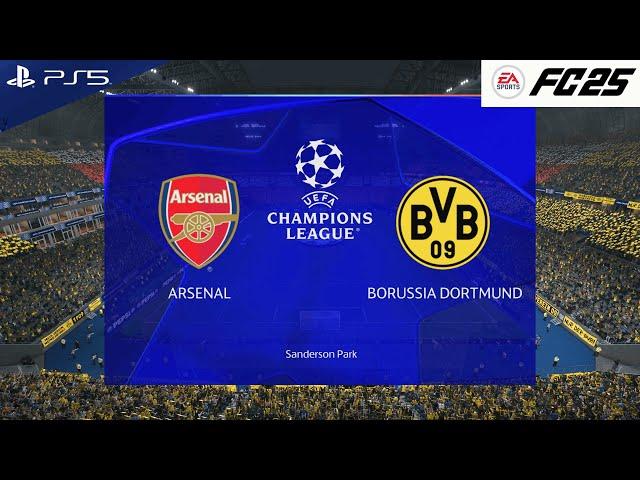 FC 25 - Arsenal vs Borussia Dortmund Champions League Final | PS5