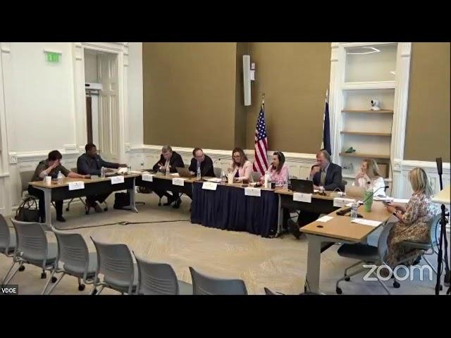 Virginia Board of Education - Business Meeting - 6-21-24