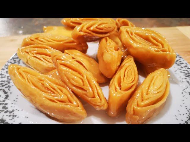 Crispy and Juicy Kaja Recipe in English | Madatha Kaja