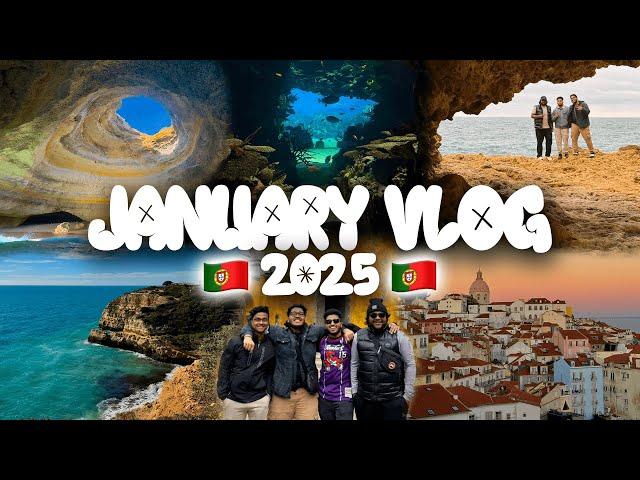 Trip To Portugal - Exploring Historic Landmarks, Benagil Cave Kayaking, Lisboa Aquarium & More!