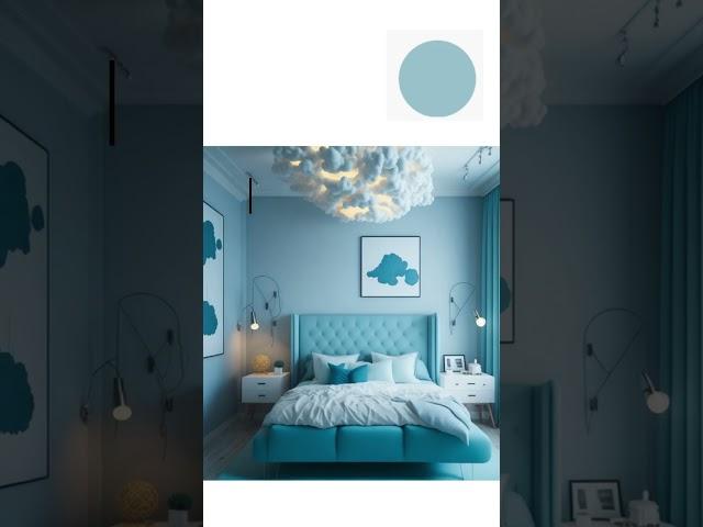 Top 10 bedroom design with color code and name #asianpaints #shorts #roomcolour #colourcombination