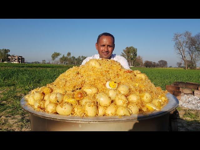 Egg Dum Biryani Recipe | 360 Egg Biryani By Mubashir Saddique | Village Food Secrets