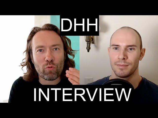 Lazygit creator interviews DHH (Rails creator)