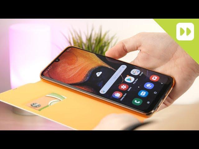 Official Samsung Galaxy A50 Wallet Flip Cover Case Review