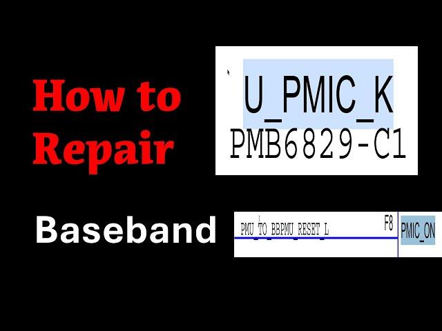 iPhone X max Baseband Repair !! (Subtitles ADD)