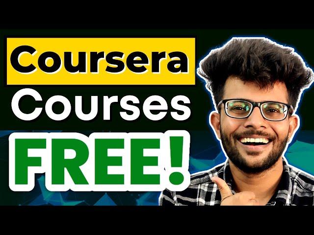 How to get Coursera Courses for Free with Certificate 2022 | Step by Step Complete Guide   