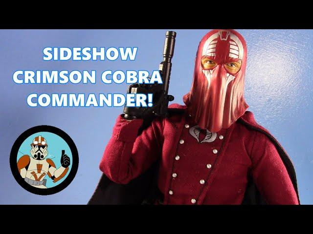 Sideshow 1/6th G.I. Joe Crimson Cobra Commander | Jcc2224 Review