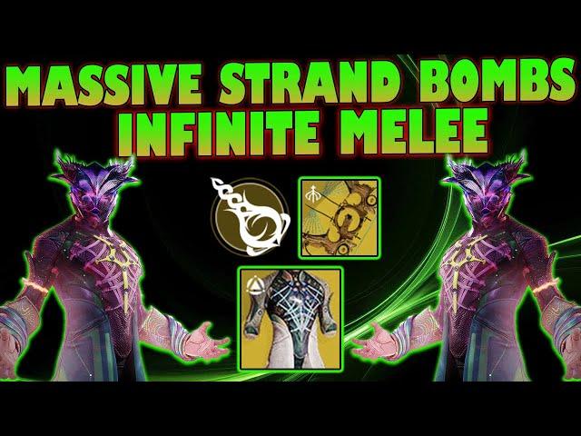 Strand Bombs! Mataiodoxia Infinite Suspending Nukes Melee Strand Nuke Build - The Final Shape