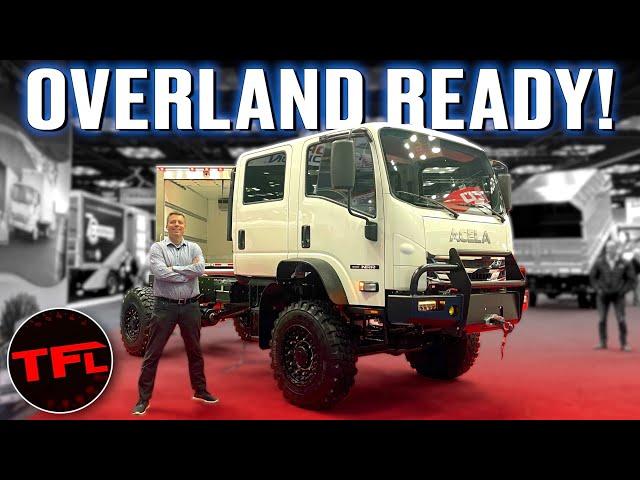 Is This Acela Straya The Military-Grade 4x4 Overlanding Truck Of your Dreams?